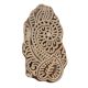 Set of 1 Piece New Wooden Printing Block